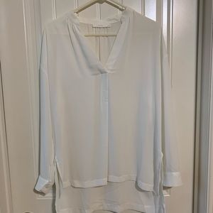 White long sleeve blouse